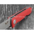 Saro нож Авиационный Single сталь K110, рукоять G10 red Saro нож Авиационный Single сталь K110, рукоять G10 red