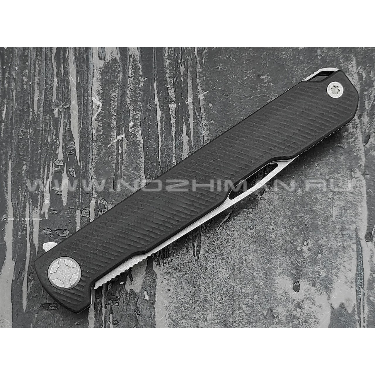 Saro нож Авиационный Single сталь K110, рукоять G10 black