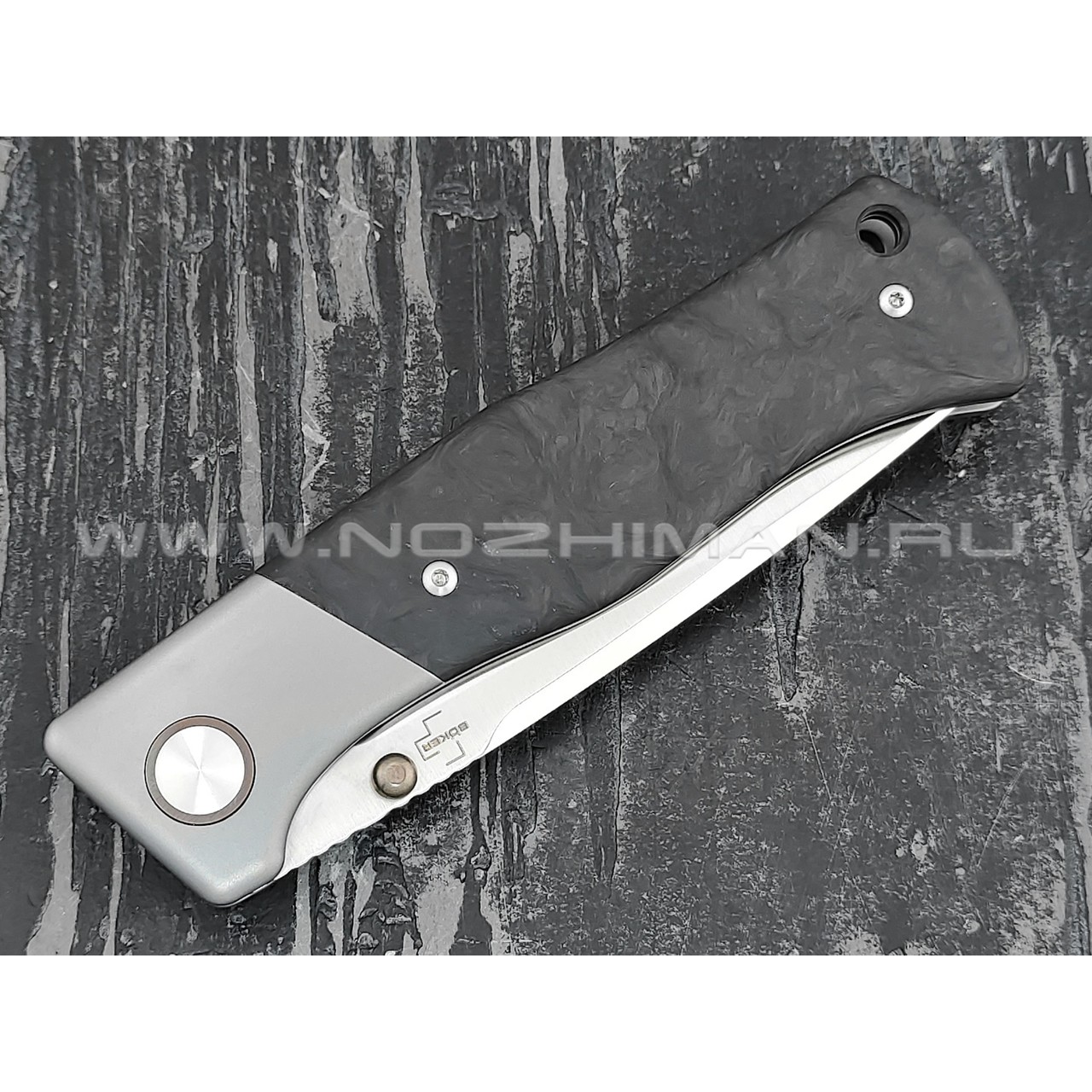 Boker Plus 01BO2021 Collection 2021 сталь M390, рукоять титан и карбон