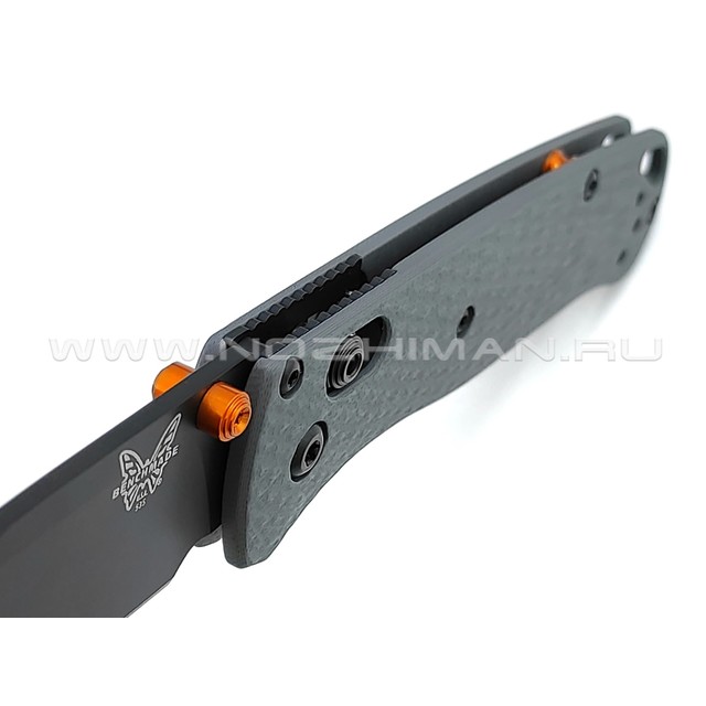 Benchmade CU535-BK-M4-G10-GRY Bugout сталь CPM-M4, рукоять G10