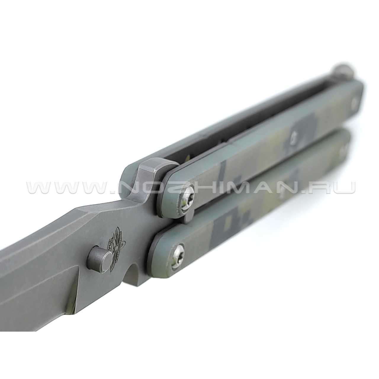 Atroposknife балисонг "Демон 2.0" сталь N690, рукоять G10