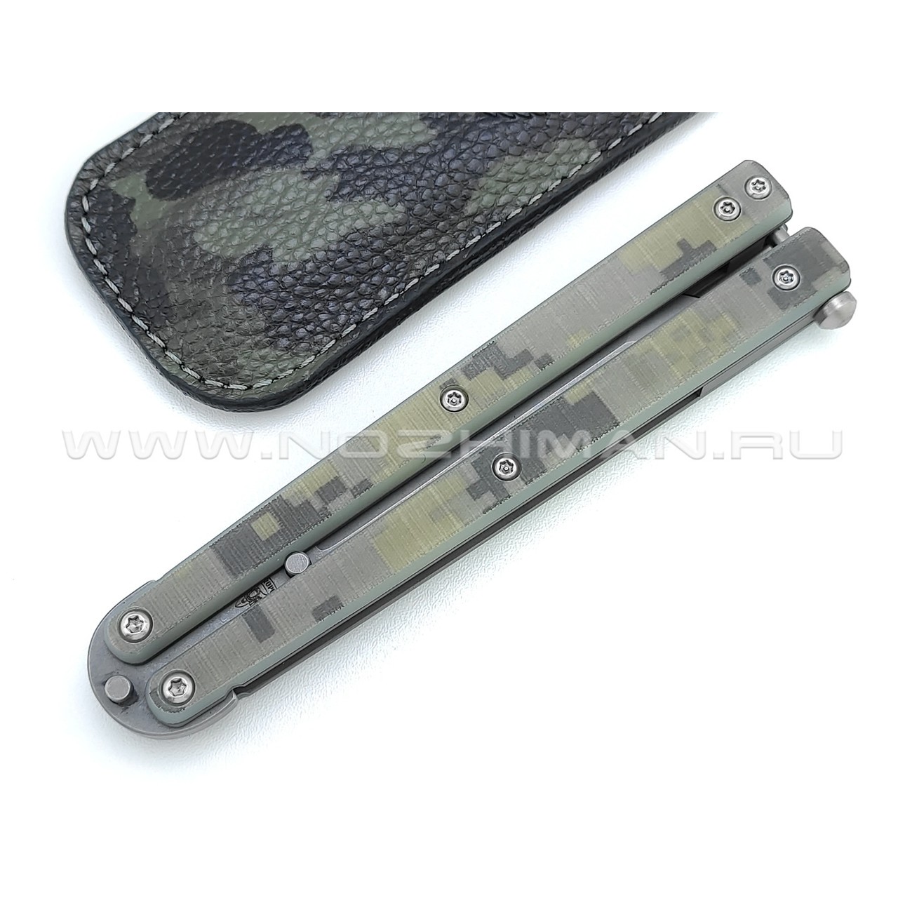 Atroposknife балисонг "Демон 2.0" сталь N690, рукоять G10