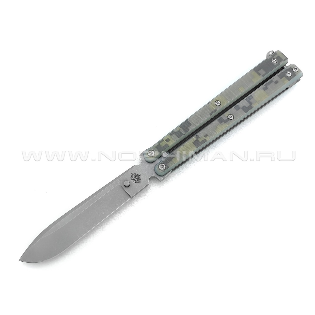 Atroposknife балисонг "Кират 2.0" сталь N690, рукоять G10