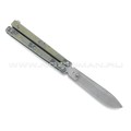 Atroposknife балисонг "Кират 2.0" сталь N690, рукоять G10