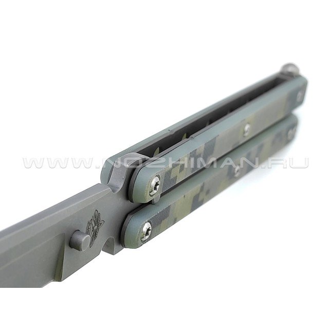 Atroposknife балисонг "Кират 2.0" сталь N690, рукоять G10