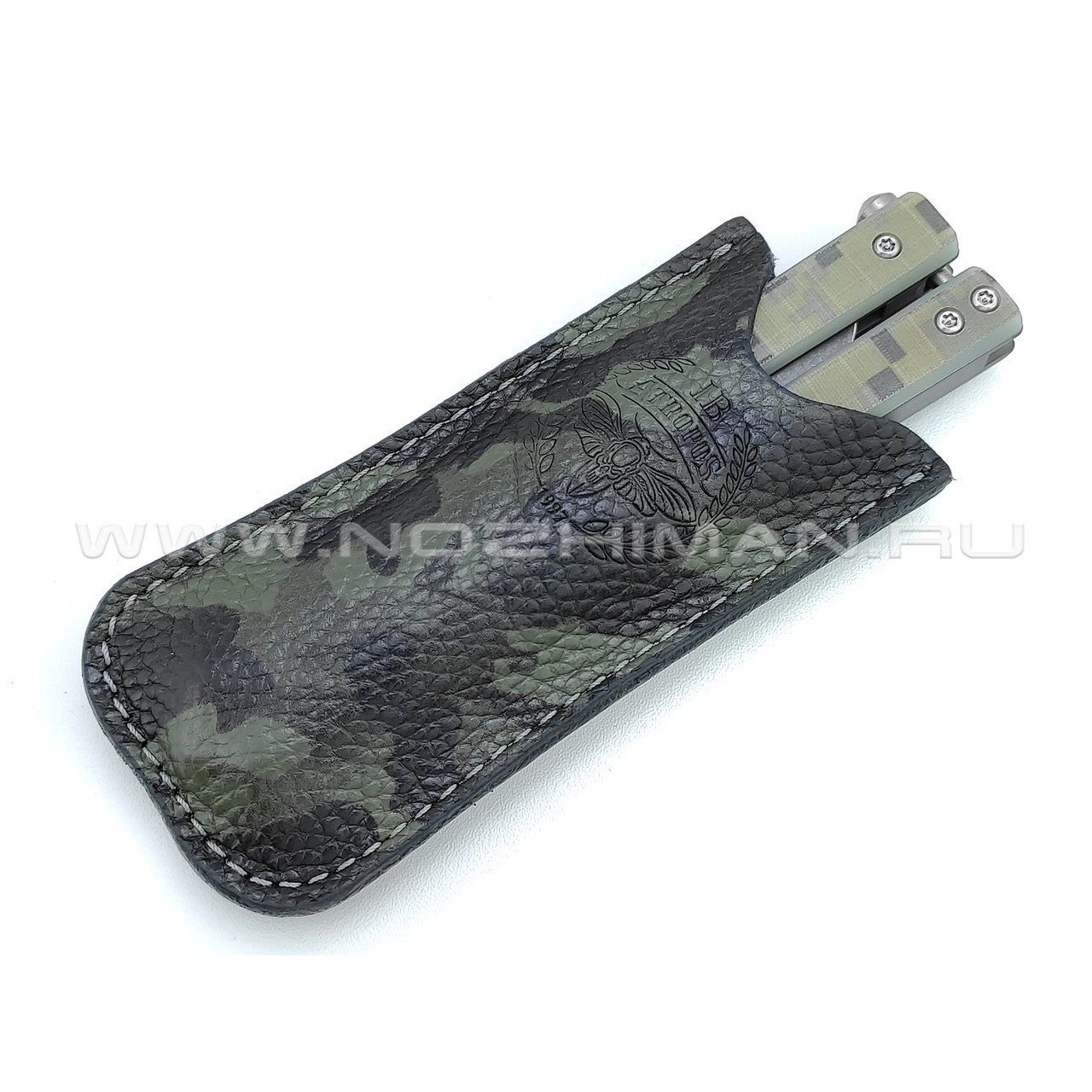 Atroposknife балисонг "Кратос 2.0" сталь N690, рукоять G10