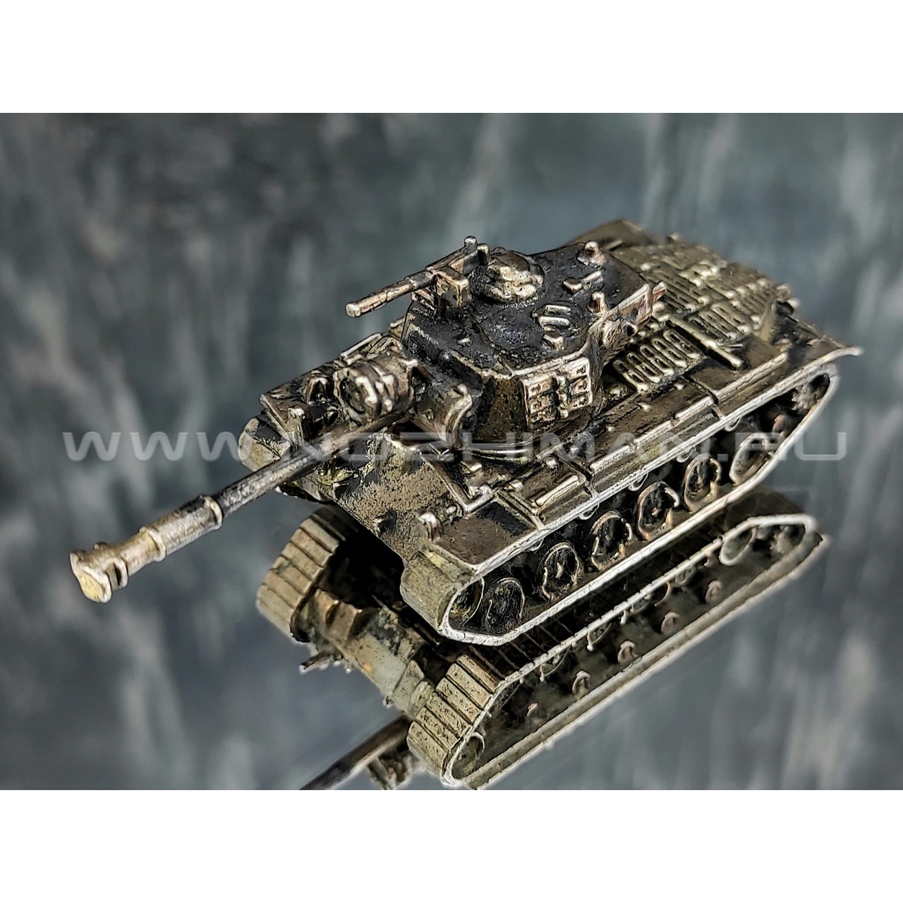 Танк Patton M46, латунь, 50 мм