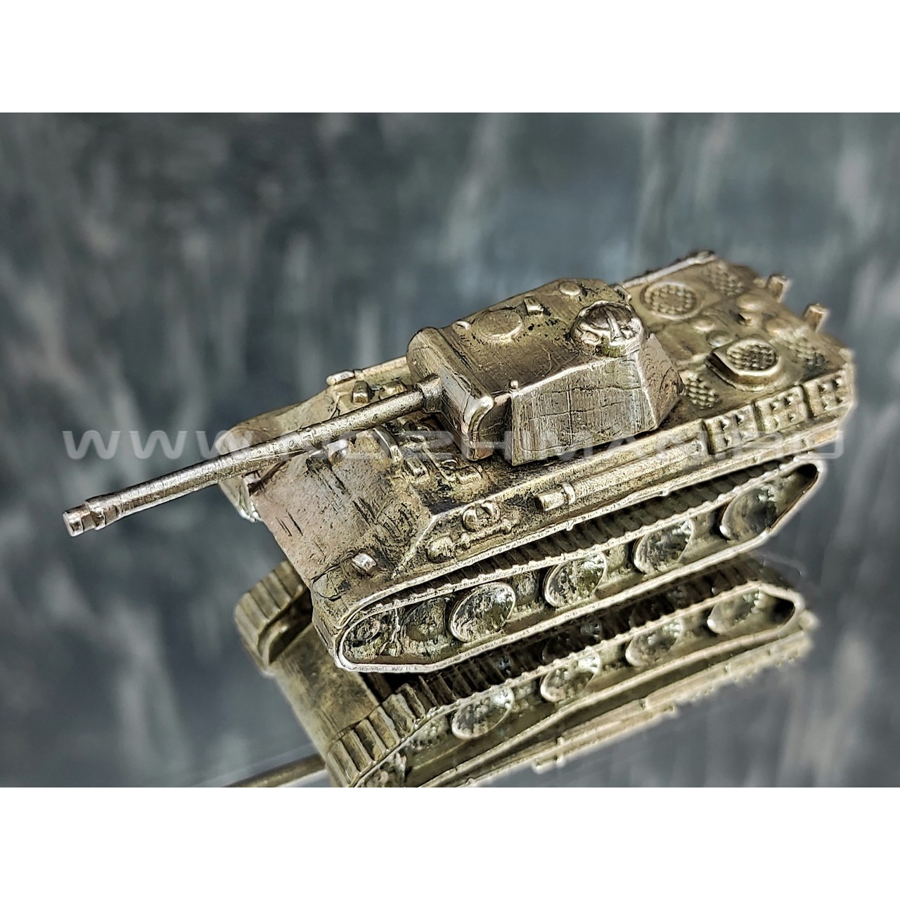 Танк PzKpfw V Panther, латунь, 50 мм