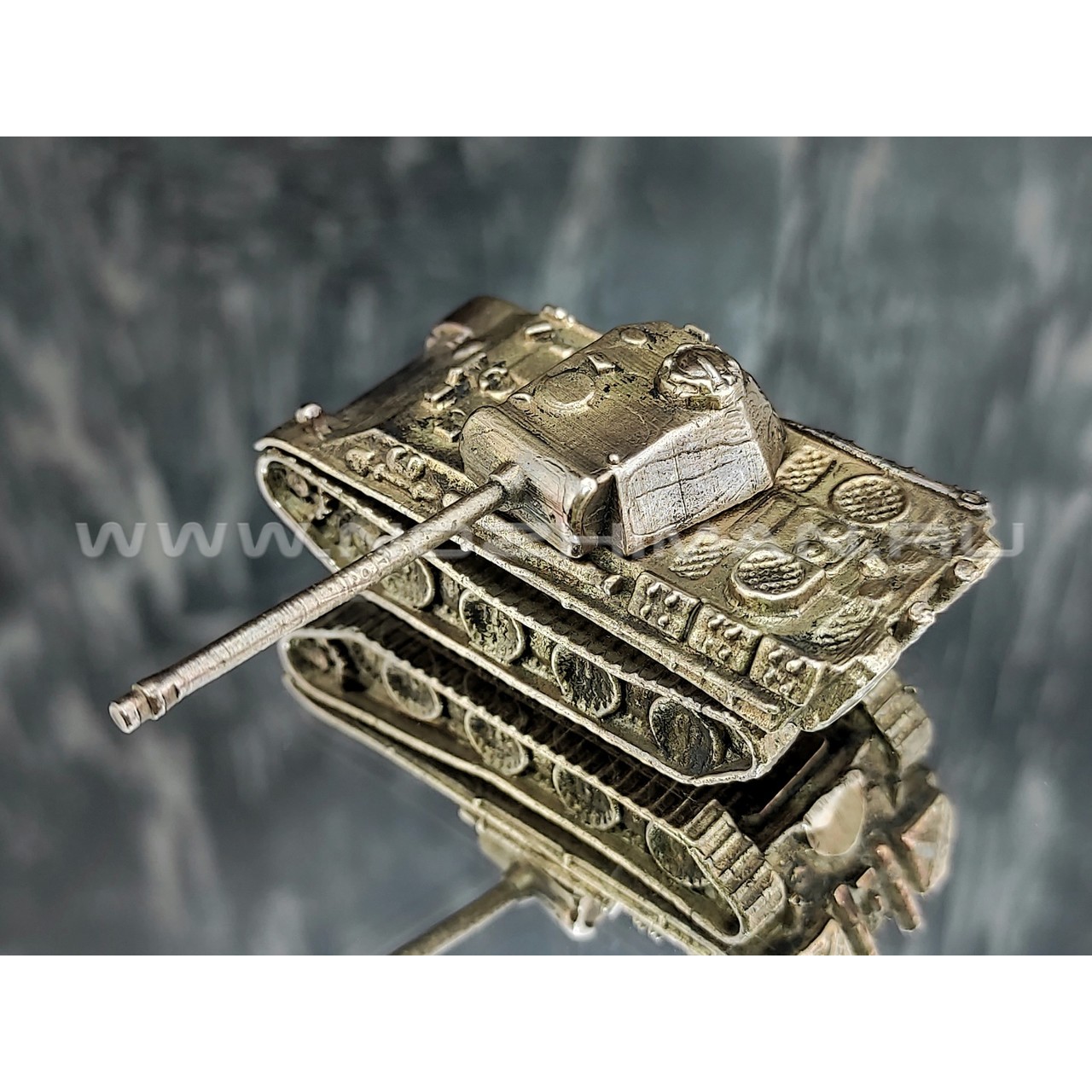 Танк PzKpfw V Panther, латунь, 50 мм