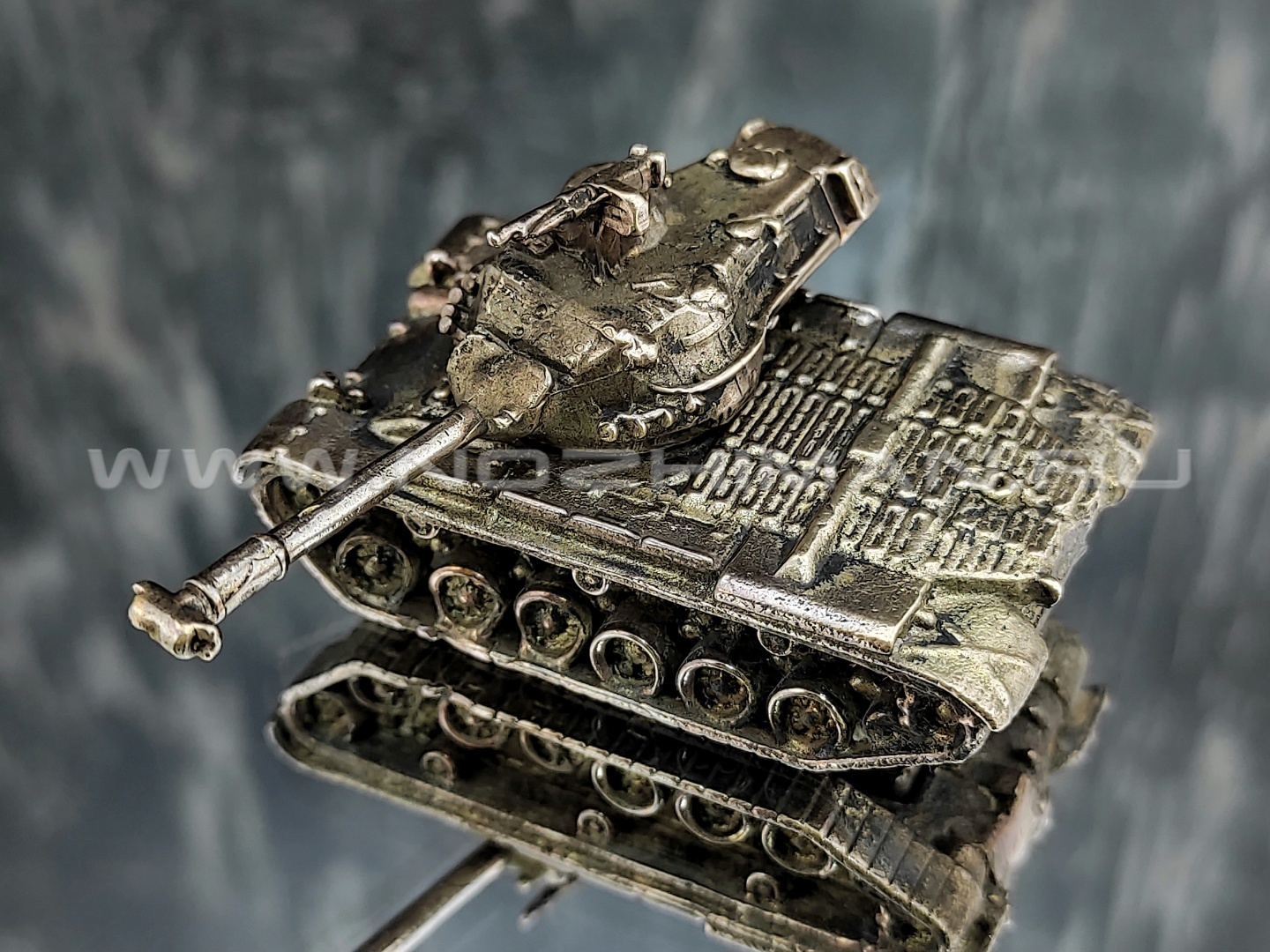 Танк M47 Patton II, латунь, 50 мм