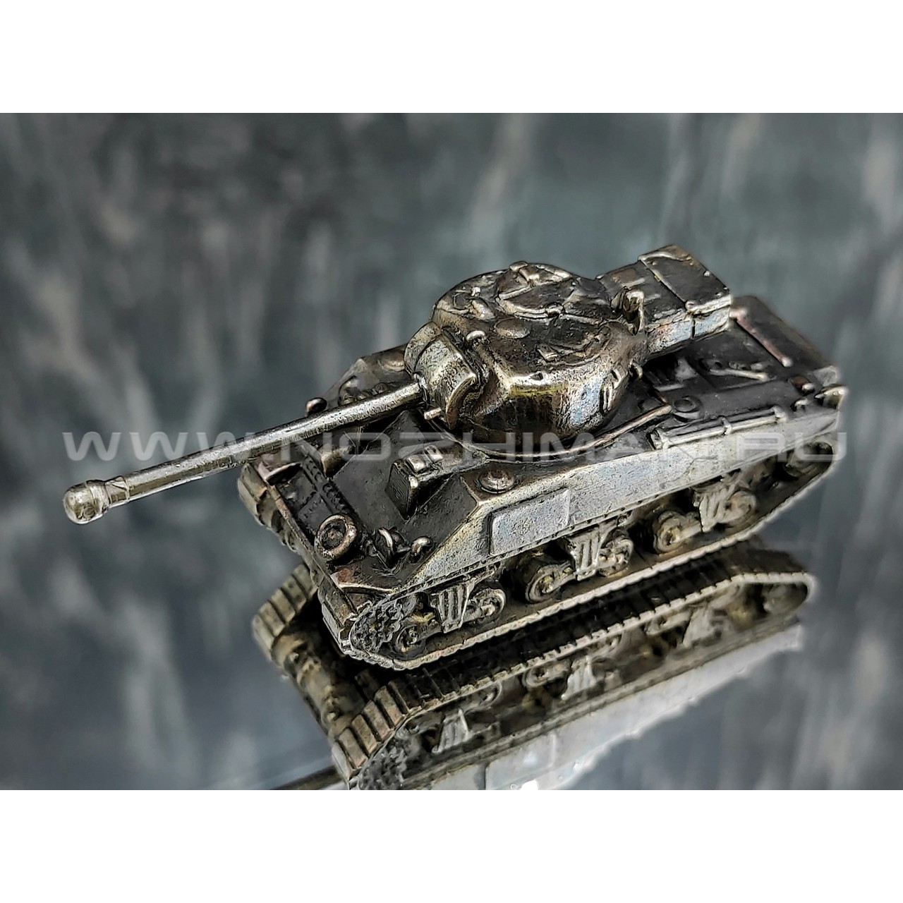 Танк Sherman Firefly, латунь, 50 мм