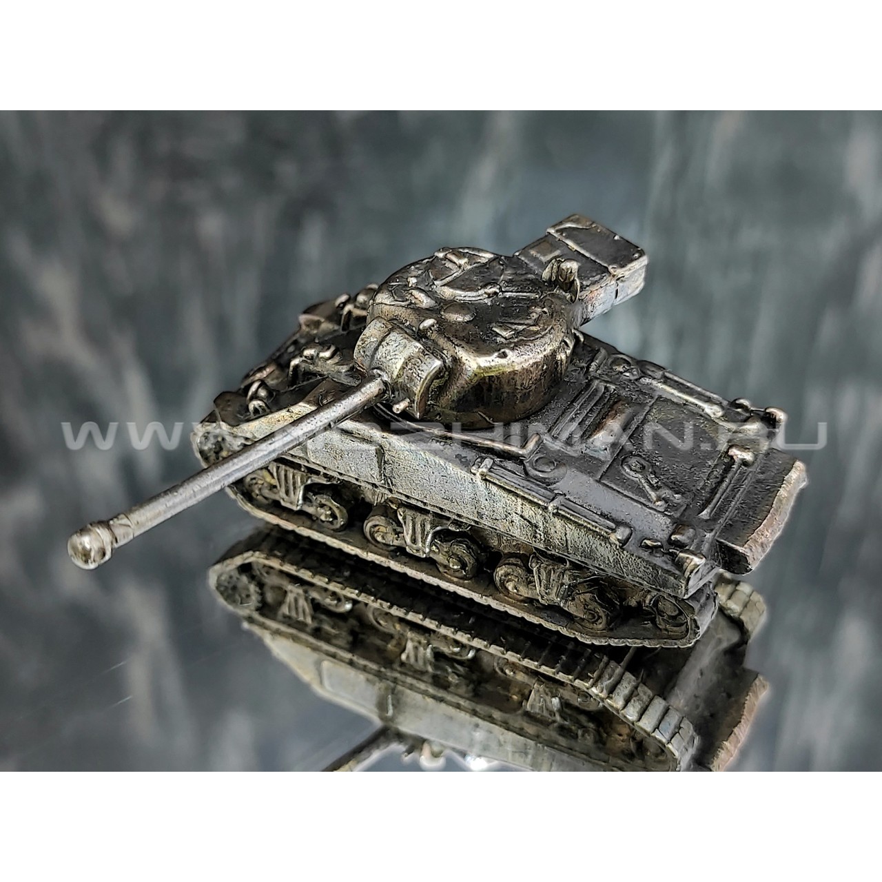 Танк Sherman Firefly, латунь, 50 мм