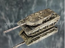 Танк Leopard 2a6, латунь, 50 мм