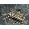 Танк Pz.Kpfw.VI Tiger II, латунь, 50 мм