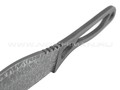 1-й Цех нож "Китеж Град XL" с узором сталь K110, рукоять сталь