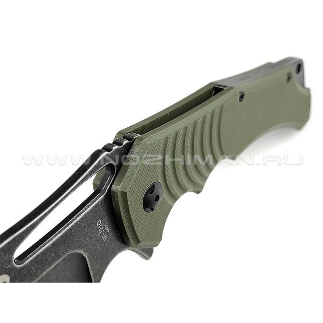 Нож BlackFox Hugin BF-721G сталь 440C, рукоять G10 OD green