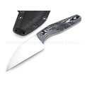 Волчий Век нож "Wharn" сталь Niolox WA, рукоять G10 black & white