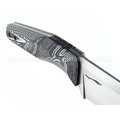 Волчий Век нож "Wharn" сталь Niolox WA, рукоять G10 black & white