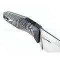 Волчий Век нож "Wharn" сталь Niolox WA, рукоять G10 black & white