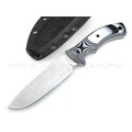 Волчий Век нож "Команданте" Light Edition сталь Niolox WA, рукоять G10 black & white
