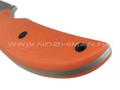 ZH Knives нож Palmistry сталь N690, рукоять G10 orange