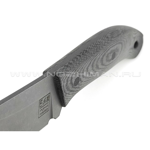 ZH Knives нож Ctrl+Z сталь N690, рукоять Micarta