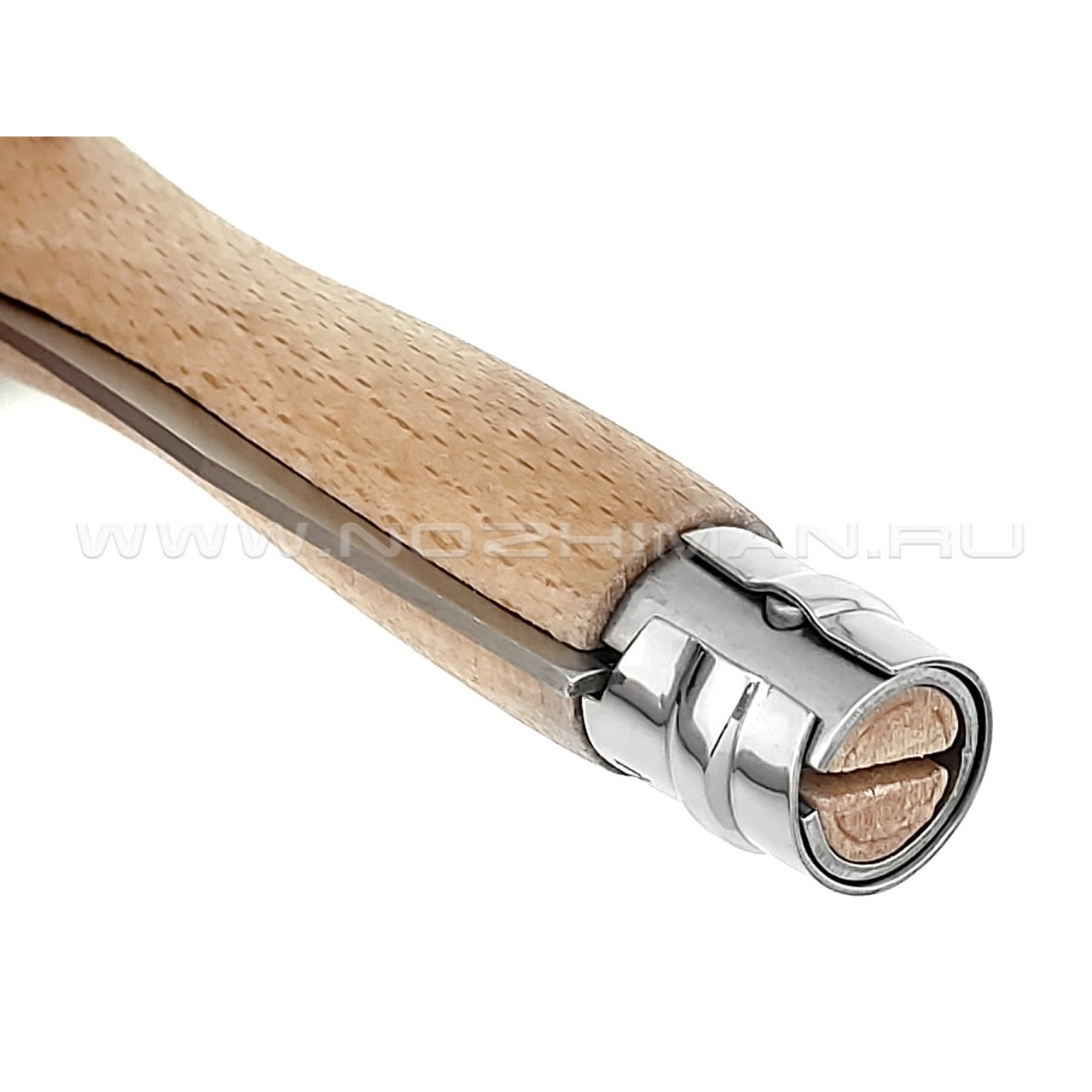 Нож Opinel №6 Inox 123060 сталь Sandvik 12C27, рукоять бук