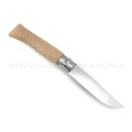 Нож Opinel №10 Inox 123100 сталь Sandvik 12C27, рукоять бук Нож Opinel №10 Inox 123100 сталь Sandvik 12C27, рукоять бук