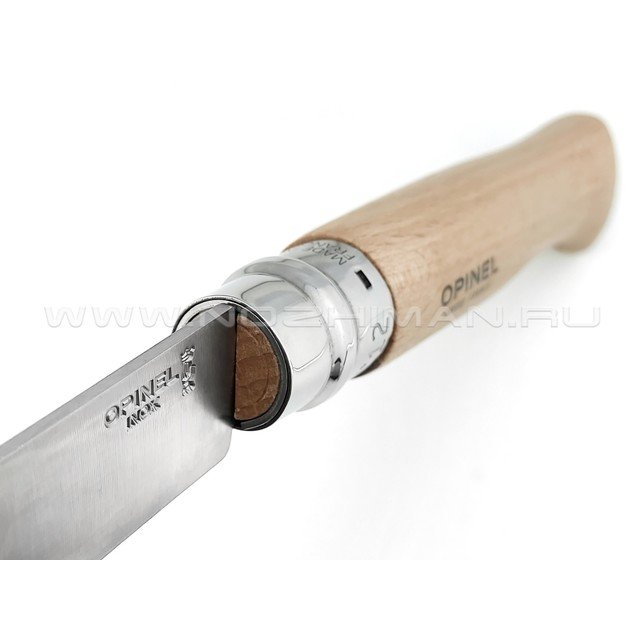 Нож Opinel №12 Inox 001084 сталь Sandvik 12C27, рукоять бук