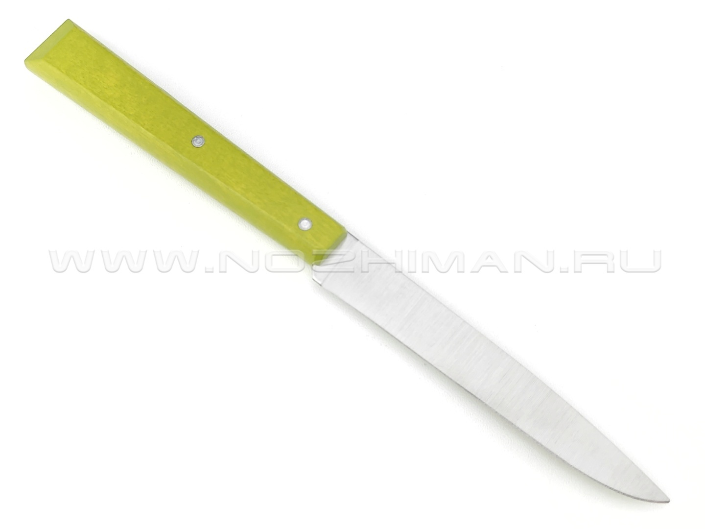 Кухонный нож Opinel №125 Green Apple 001591 сталь 12C27, рукоять бук