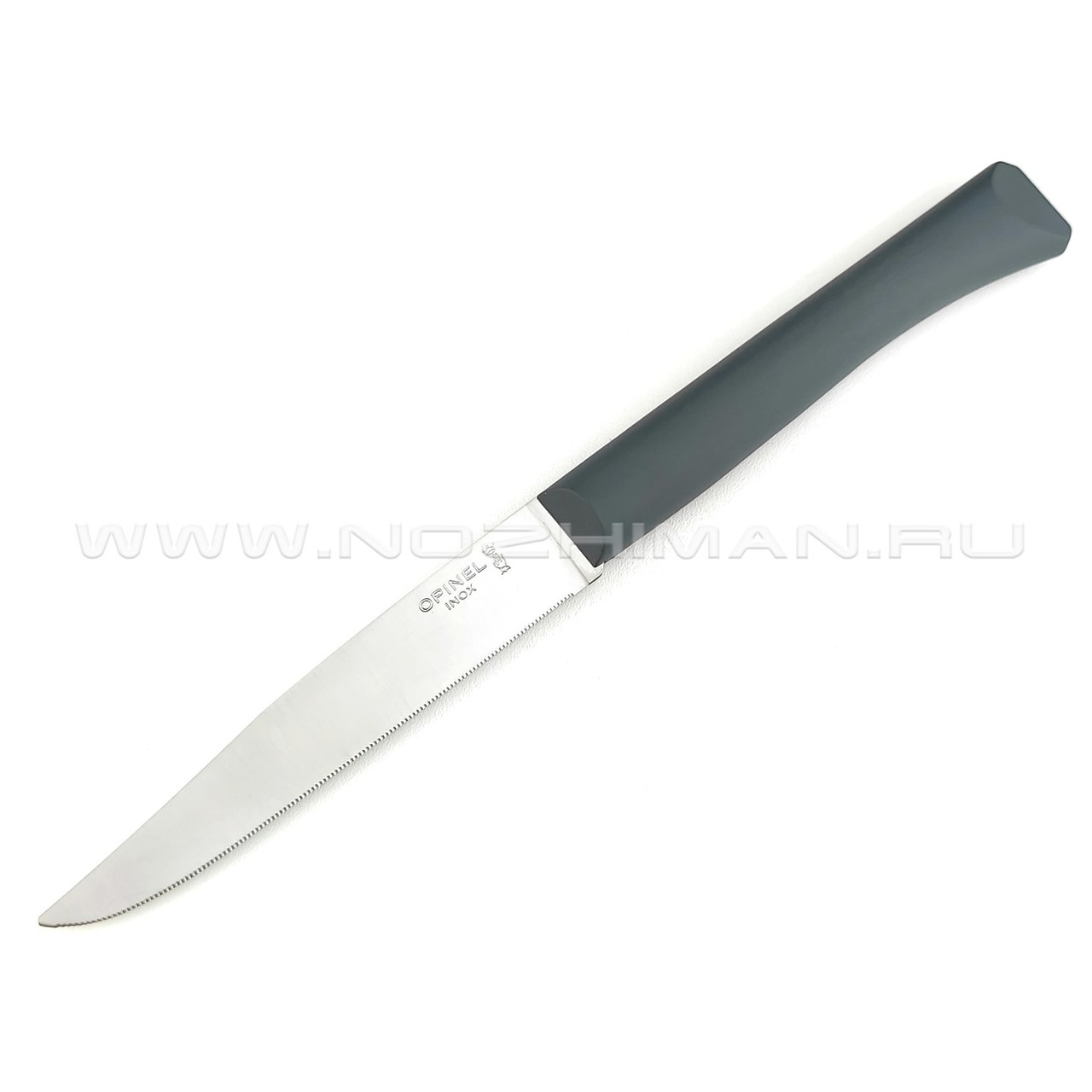 Кухонный нож Opinel №125 Grey 001903 сталь 12C27, рукоять Polymer