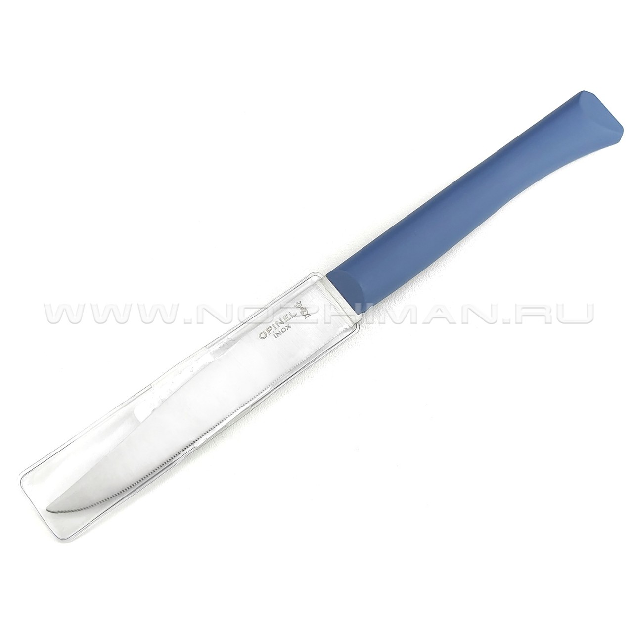 Кухонный нож Opinel №125 Sky Blue 001901 сталь 12C27, рукоять Polymer