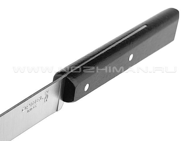 Кухонный нож Opinel №125 Black 001593 сталь 12C27, рукоять бук