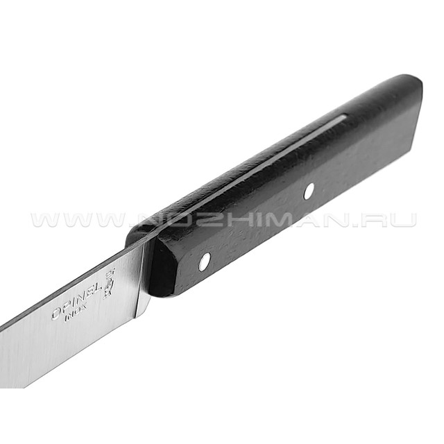 Кухонный нож Opinel №125 Black 001593 сталь 12C27, рукоять бук