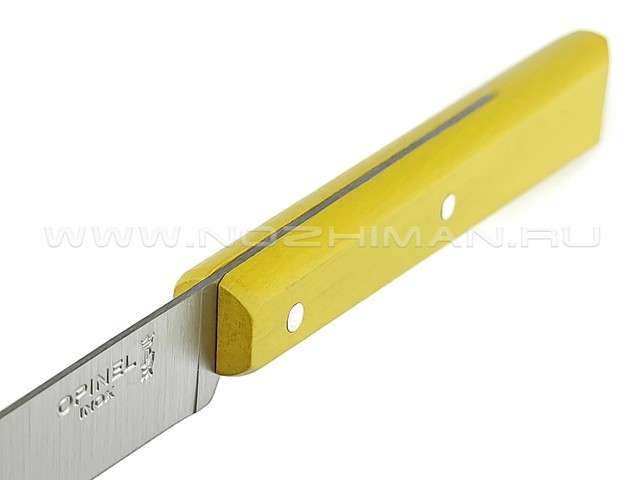 Кухонный нож Opinel №125 Yellow 002043 сталь 12C27, рукоять бук