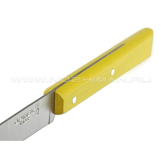 Кухонный нож Opinel №125 Yellow 002043 сталь 12C27, рукоять бук