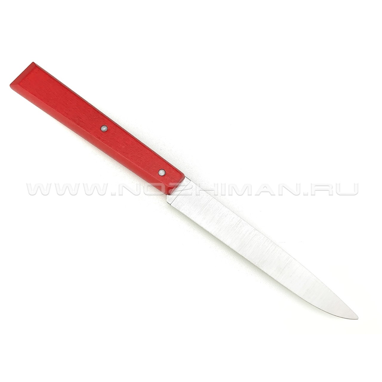Кухонный нож Opinel №125 Red 001595 сталь 12C27, рукоять бук