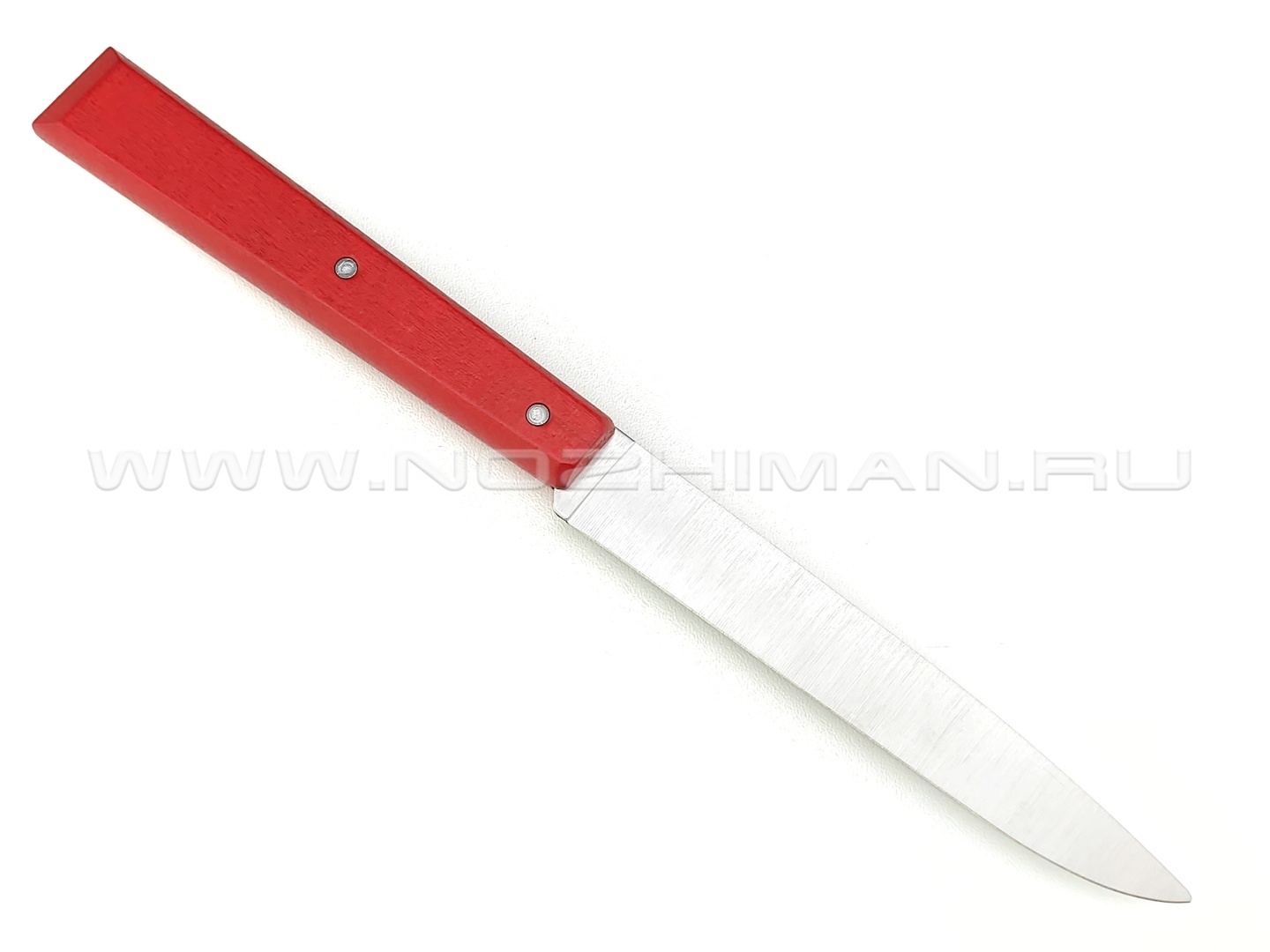 Кухонный нож Opinel №125 Red 001595 сталь 12C27, рукоять бук