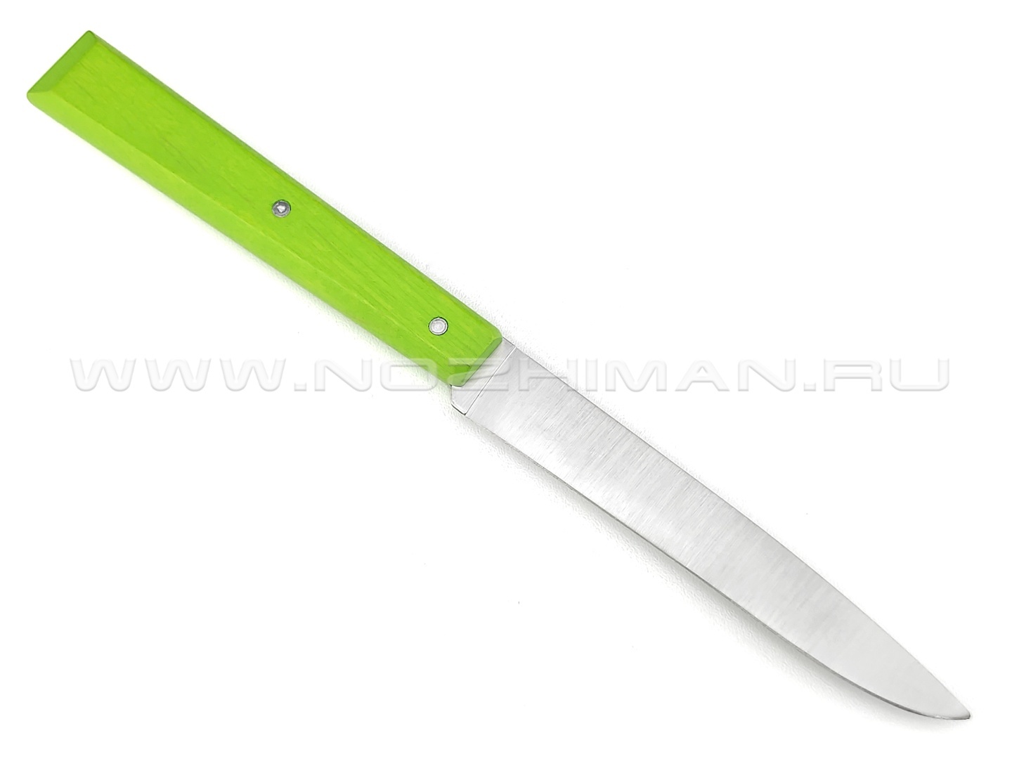 Кухонный нож Opinel №125 Green 001586 сталь 12C27, рукоять бук