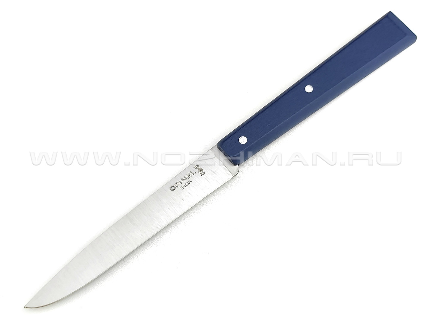 Кухонный нож Opinel №125 Sky Blue 001588 сталь 12C27, рукоять бук