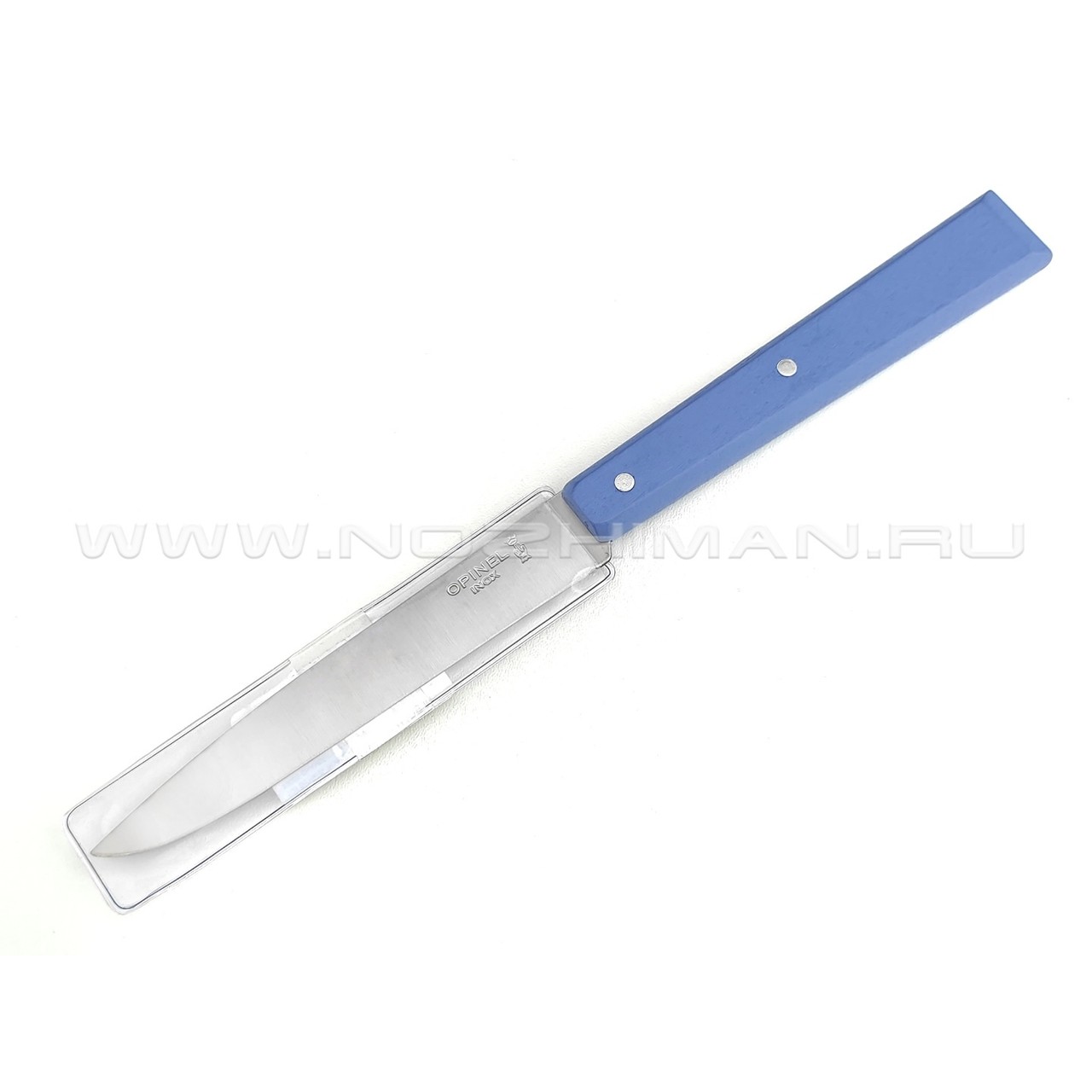 Кухонный нож Opinel №125 Blue 002042 сталь 12C27, рукоять бук
