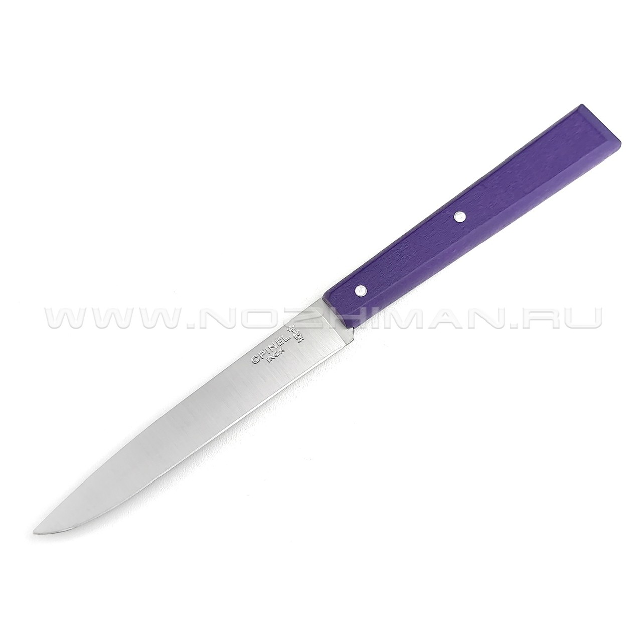 Кухонный нож Opinel №125 Purple 001587 сталь 12C27, рукоять бук