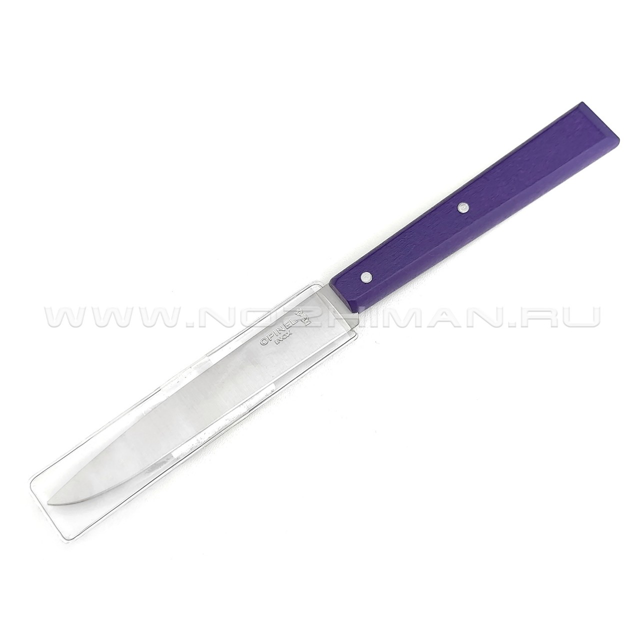 Кухонный нож Opinel №125 Purple 001587 сталь 12C27, рукоять бук