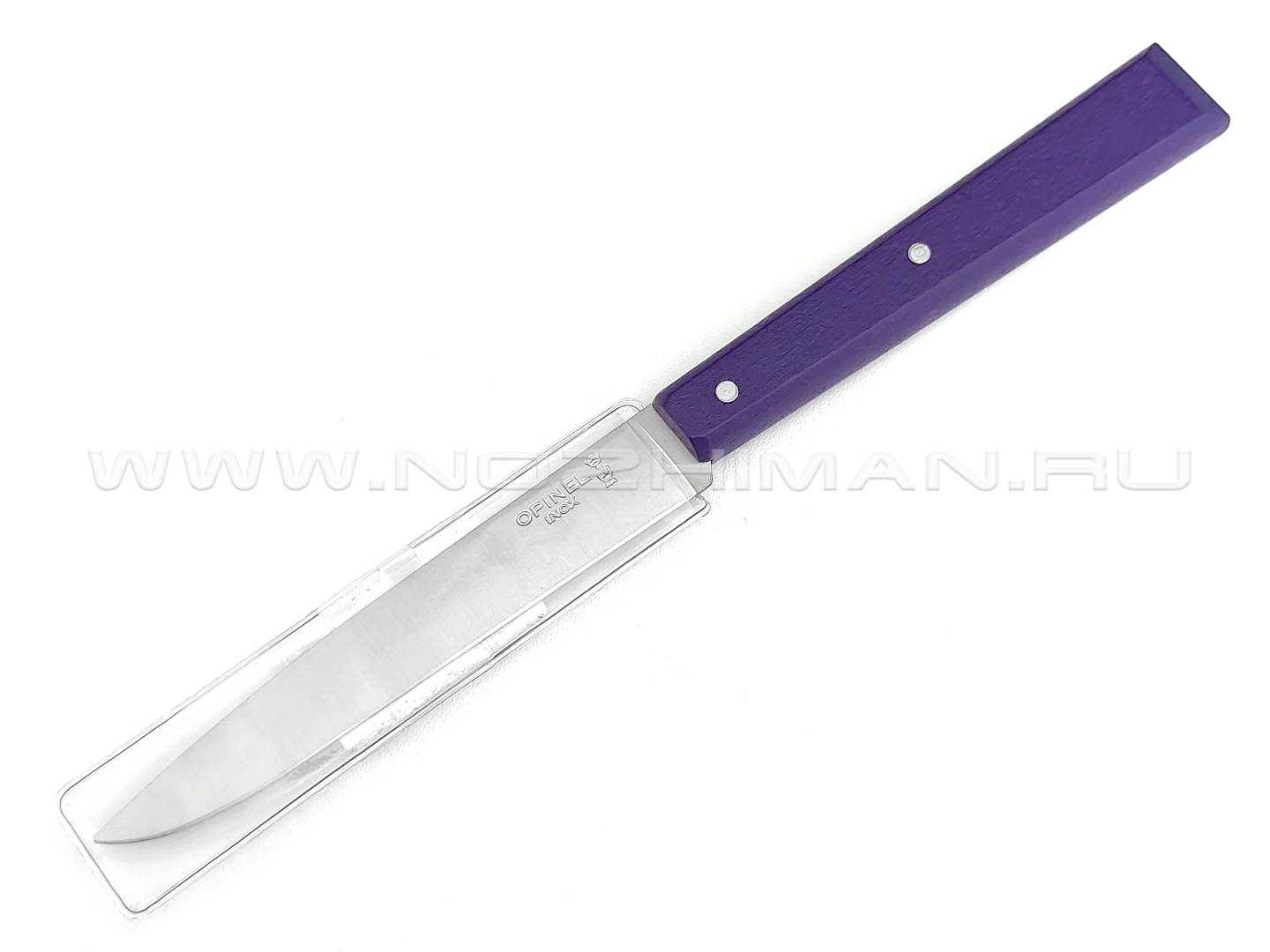 Кухонный нож Opinel №125 Purple 001587 сталь 12C27, рукоять бук