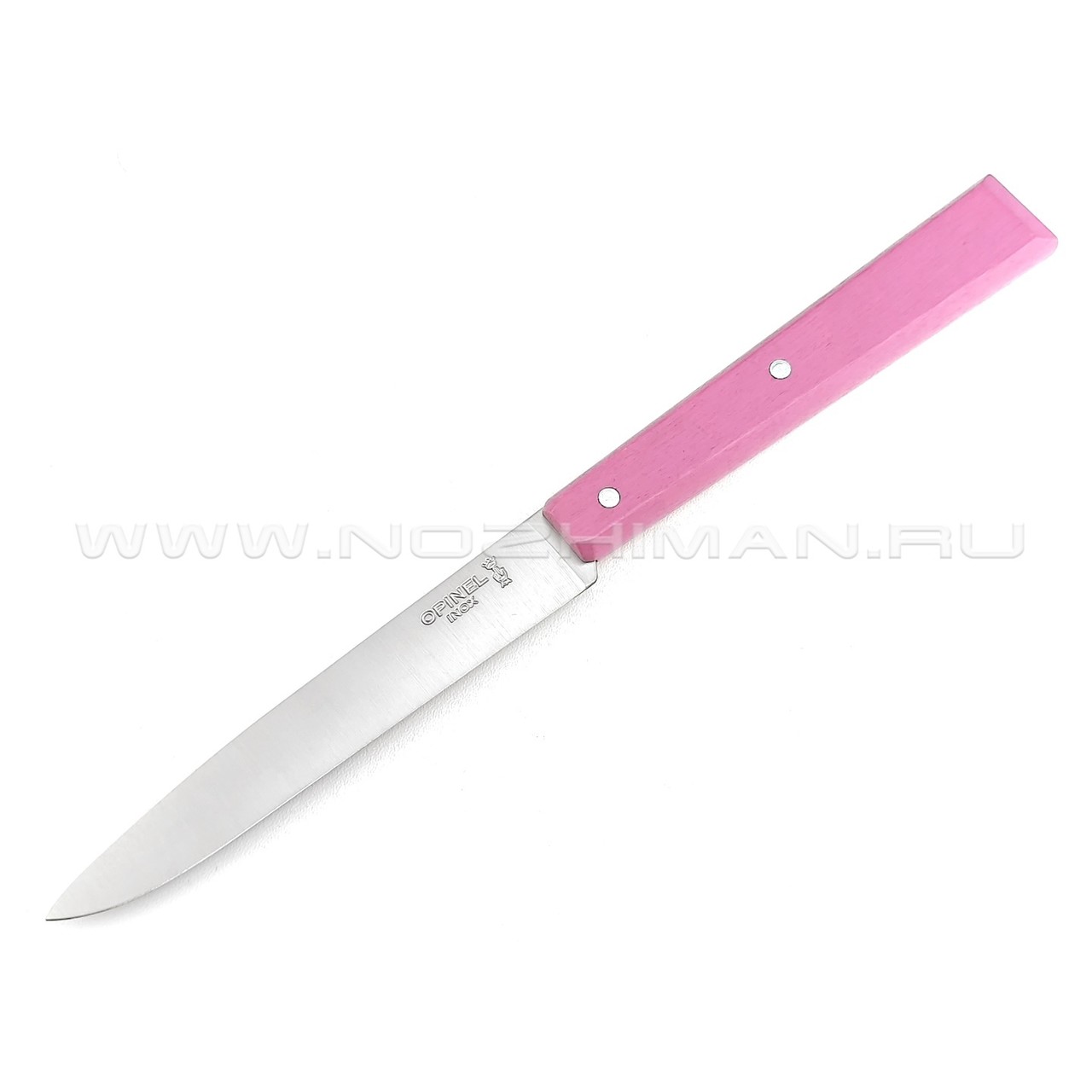 Кухонный нож Opinel №125 Fuchsia 001584 сталь 12C27, рукоять бук