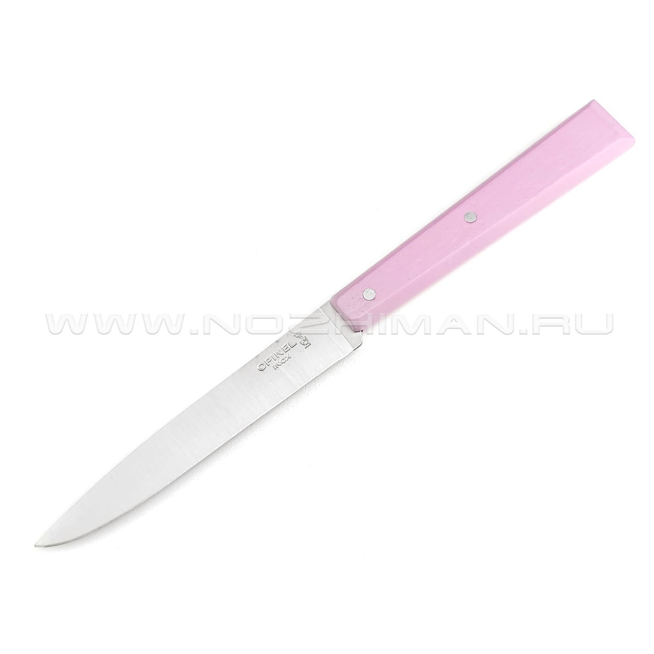Кухонный нож Opinel №125 Pink 0001590 сталь 12C27, рукоять бук