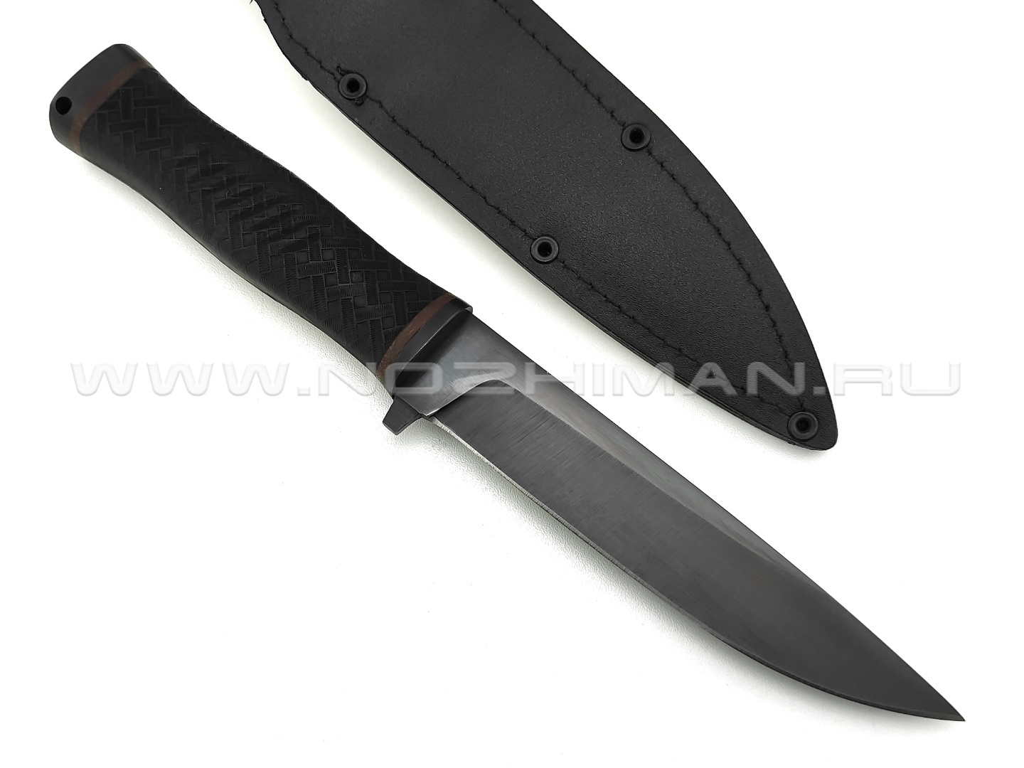 Нож "Старлей" сталь 65Г, рукоять резина (Титов & Солдатова)