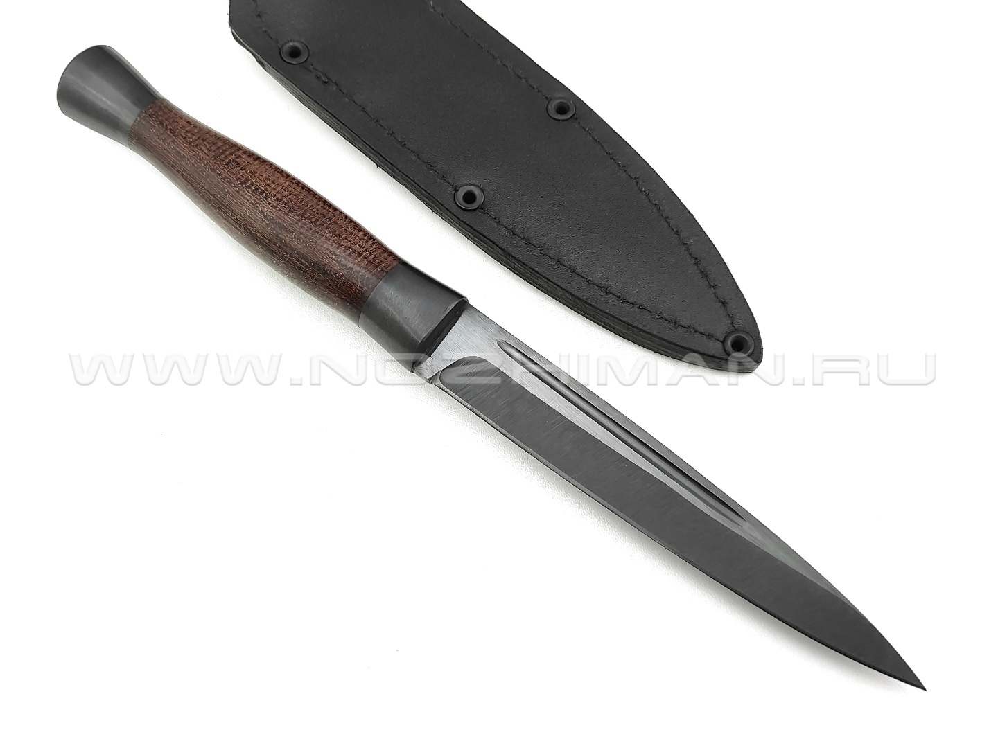 Нож "Горец-3М" сталь 65Г, рукоять текстолит, сталь (Титов & Солдатова)