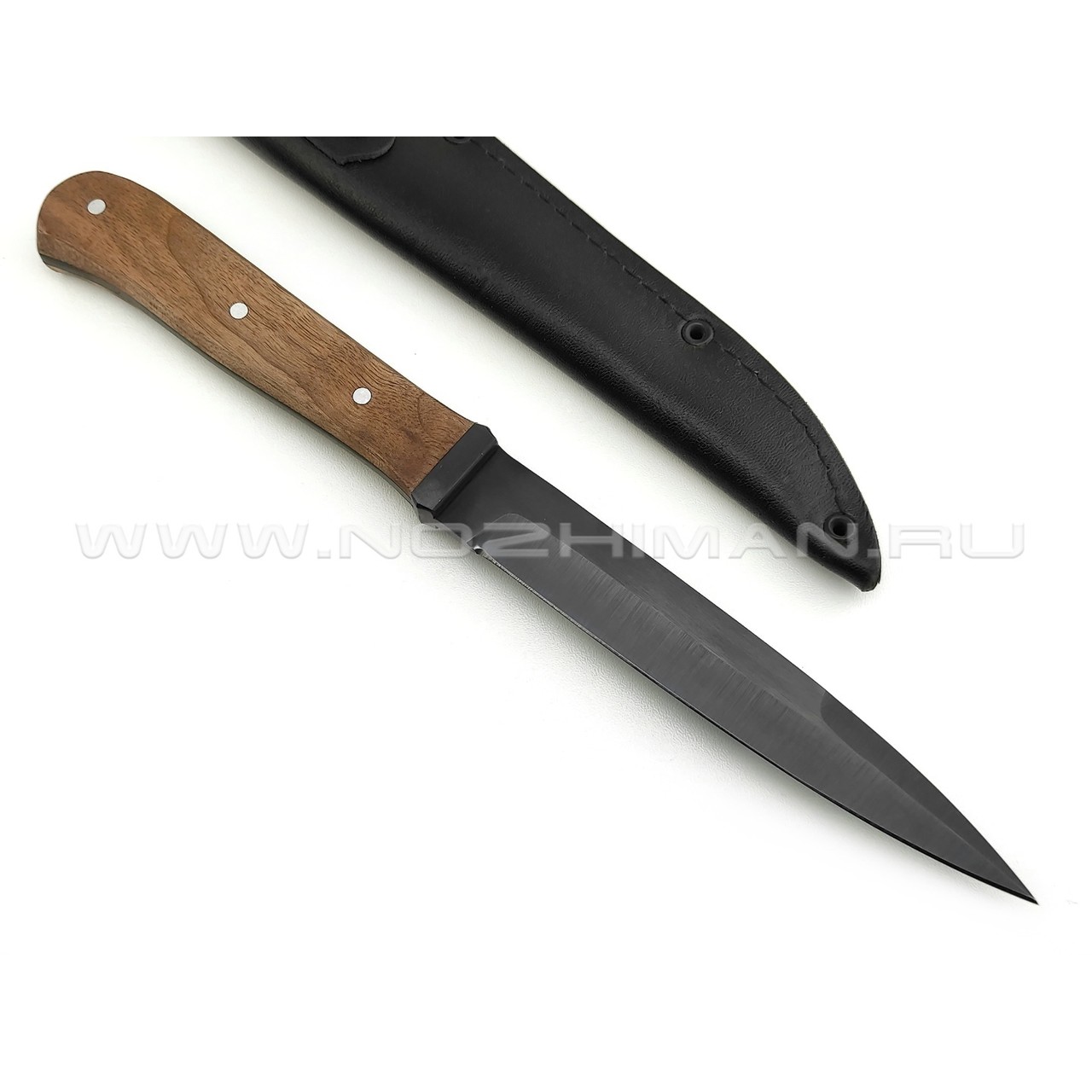 Нож "НП-42" сталь 65Г, рукоять орех (Титов & Солдатова)