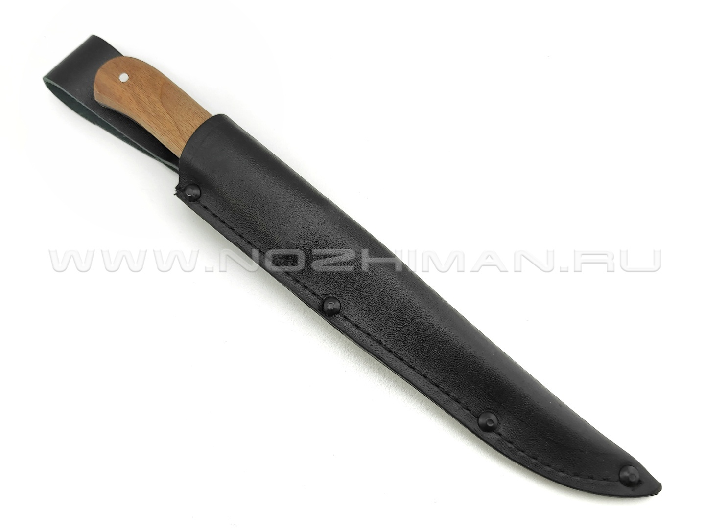 Нож "НП-42" сталь 65Г, рукоять орех (Титов & Солдатова)